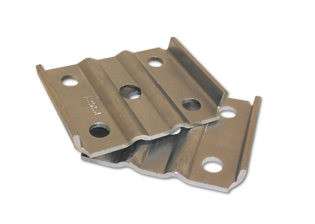 TWO-Trailer 3500# Axle Spring U Bolt Plates 2.4" Tube  (TP-1-LOTOF2)