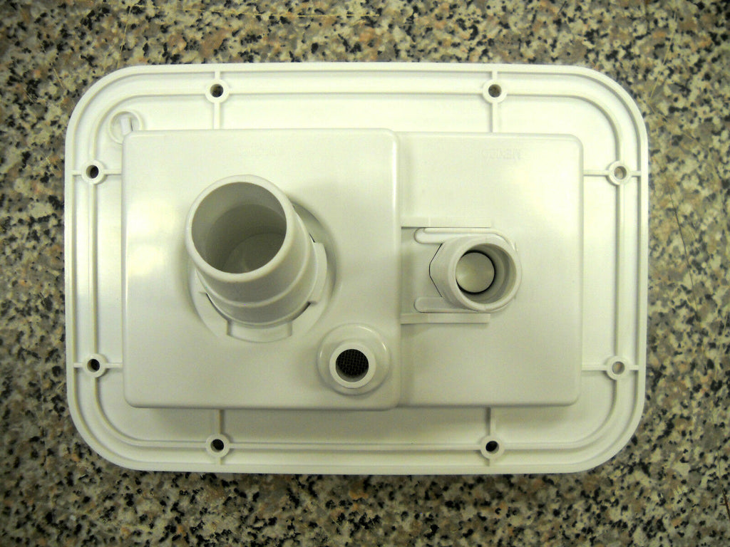 Valterra White Gravity City Water Inlet Hatch Camper Rv Trailer (VAL2001BU)