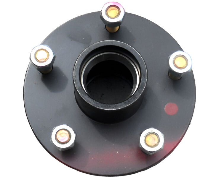 2- 5x5 Idler Hubs with 3500# Bearing Kits Replace Trailer Axle fits Dexter ALKO (SH2RV550-KITX2)