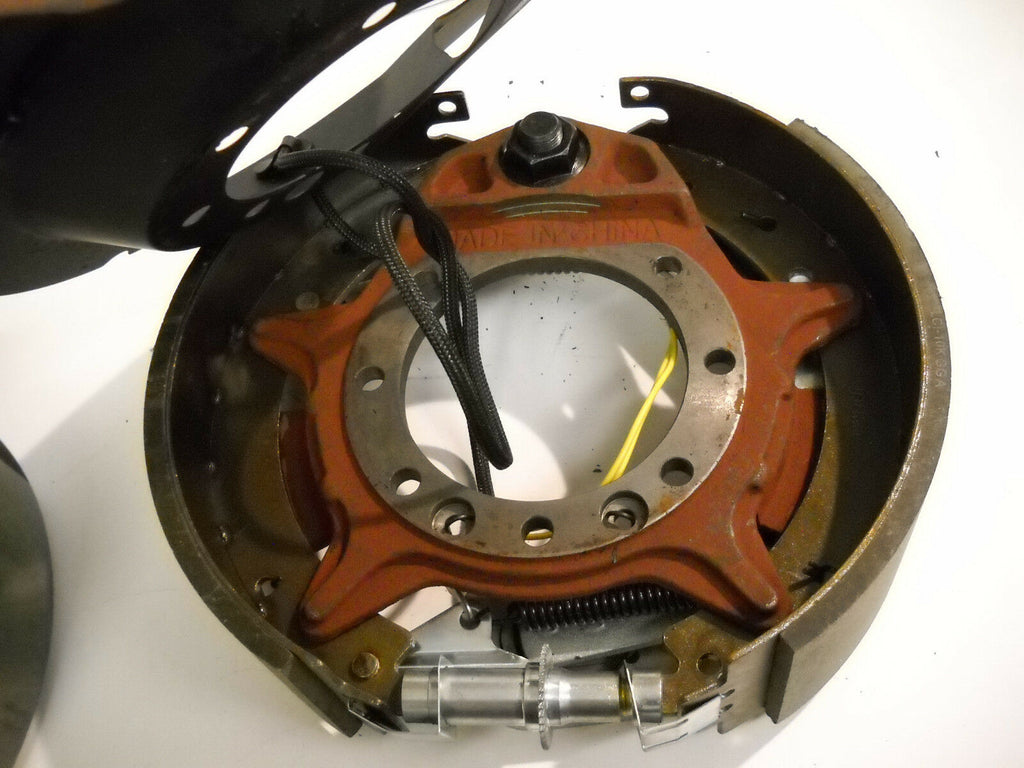 2x 12-1/4x3-3/8" LIPPERT AXLE 10K GD Electric Backing Plate 10000 Trailer Brake (BK-10KE-SET)