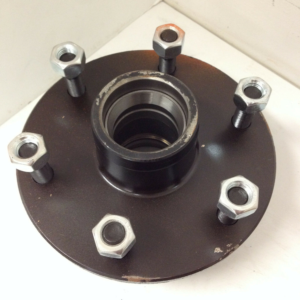 TWO (2) Idler Hub 6 x 5.5 Lug Bolt Pattern 3500lb Axle Trailer Dexter ALKO Axel (84655-1-KIT-LOTOF2)