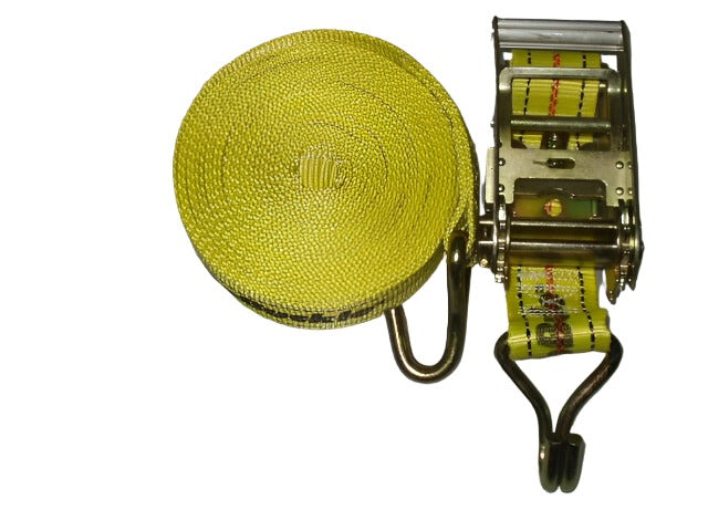2in x 27ft Ratchet Strap with Wire Hooks
