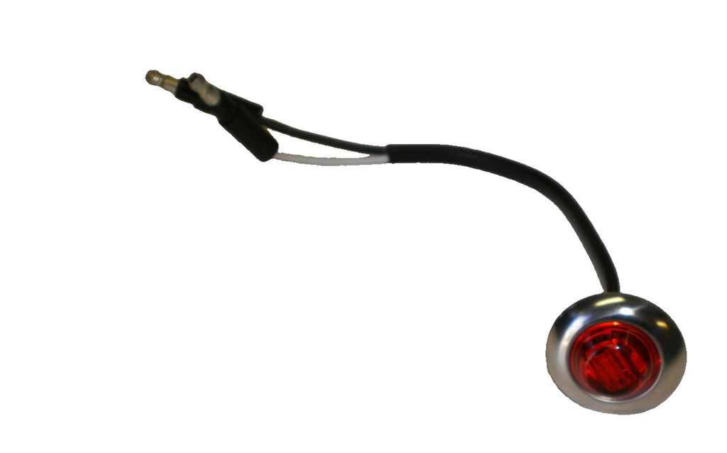 2-Stainless Steel Bezel Trim Ring for 3/4" LED Incandesent Clearance Marker Aux  (M50112-LOTOF2)