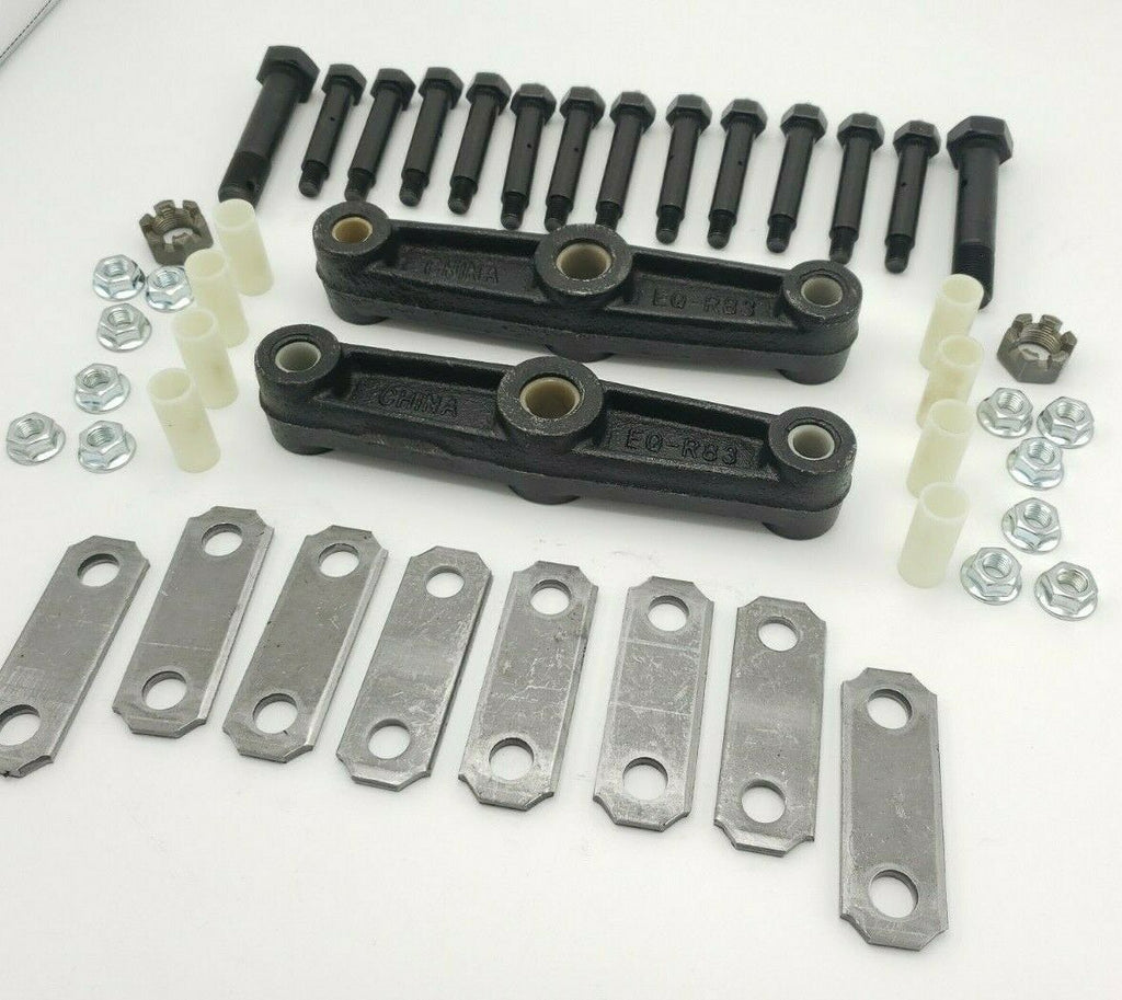 Tandem Axle Trailer Spring Suspension Rebuild Kit Bolt 3/4 EQ-R83 Equalizer Axel (SRK-TA-WB-R83)