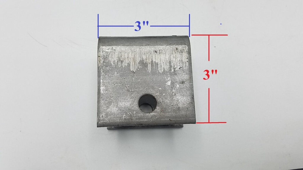 Suspension Hanger Kit 1.91" Wide 3.090" Height 3" Long Trailer Leaf Spring Axle (SHK-3.090)