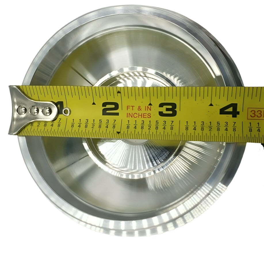 4.0" BILLET ALUMINUM Oil Bath Cap 21-36 Trailer Axle bearing hub 10K-HD 12K-15K (21-36 Billet-KIT)