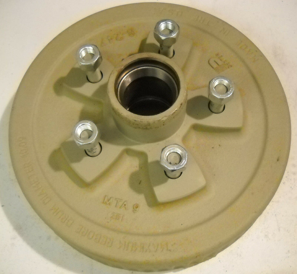 Add Brakes Basic Dexter 5 x 4.75 3500# Drums Dexter 10" Never Adjust Backing (945475-B-FSA-DEX)