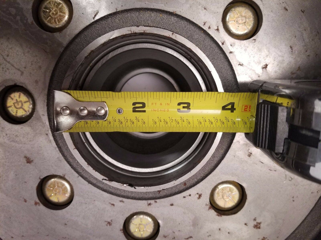 Genuine Dexter Hub Drum, 7200# to 8000# narrow (D80N), Oil Bath, 8 x 6.5,  12.25" x 2.5", 5/8" Stud, 4.75" Pilot (008-393-05)