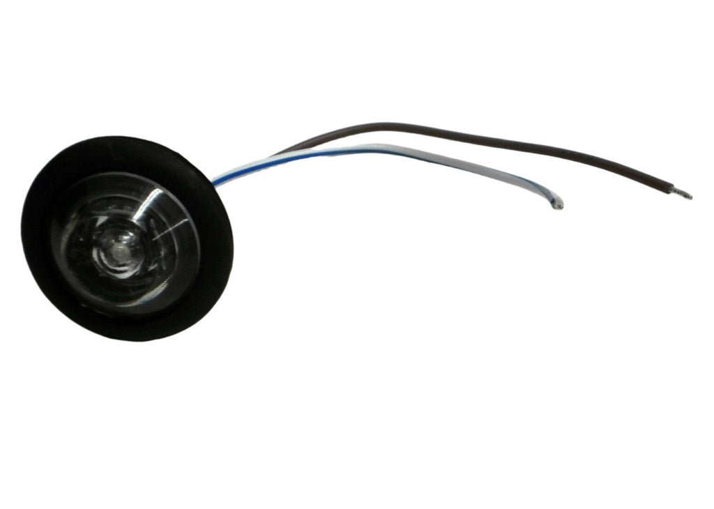 1" Round Red Clear Innovative Shorties Marker Clearance Hot Bullet Trailer (011-4530-1)