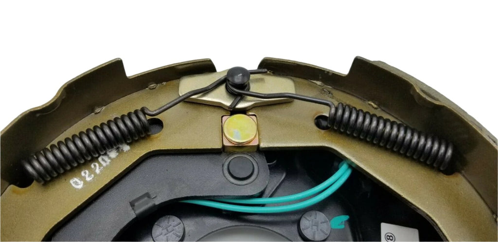 Left Side 10" x 2.25" Trailer Electric Brake Backing Plate 3500 Axle  Shoe Axel (10RVEBLH)