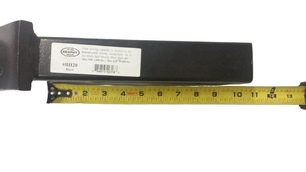 2" Drop Long Receiver Hitch Trailer Ball Mount 10000# USA MADE Solid Stinger (BH20)