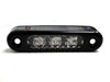 1 - USA EON Red LED Dual Function STT Motorcycle ATV W/ Black Vert Case (E03-D003-1 + E03-0BV0-1)