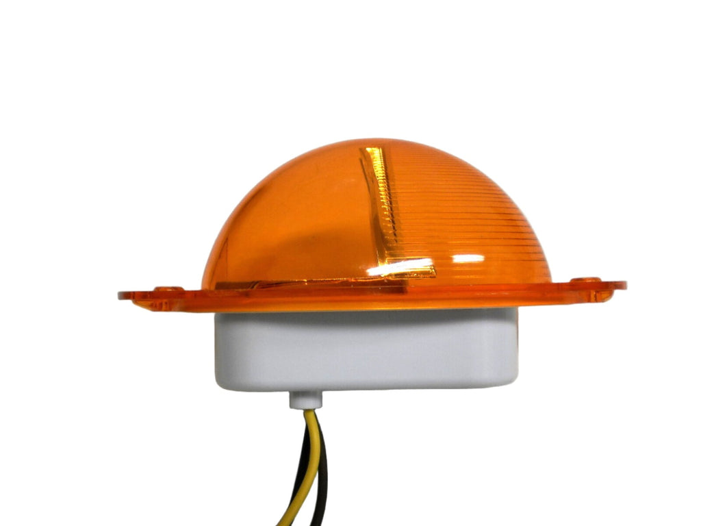 1- HD Amber Cascadia Freight liner Side Marker Light LED Turn Tail Marker Truck  (HD53009SMDY)