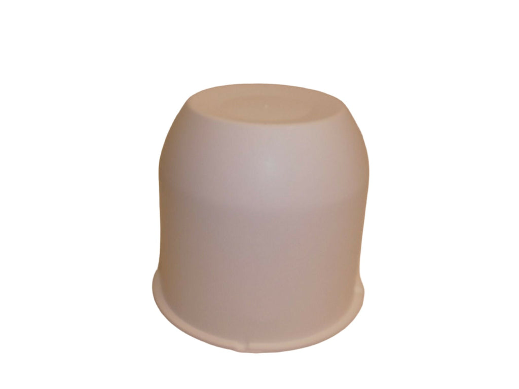 4 - White Hub Center Cap 4.25 Trailer Camper Travel Truck Cover Rim Hubcap (MD9005W-LOTOF4)