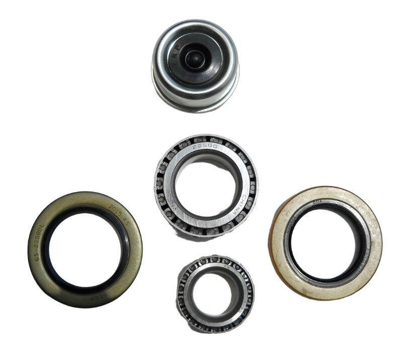 1- Genuine Dexter 8x6.5 Hub with 7000# Bearing Kit Replace Trailer Idler Axle (821309-KIT)