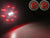 Two 4" Round Red LED TecNiq Hybrid Reverse Lights RV Camper Trailer (T45-RW0T-KITx2)