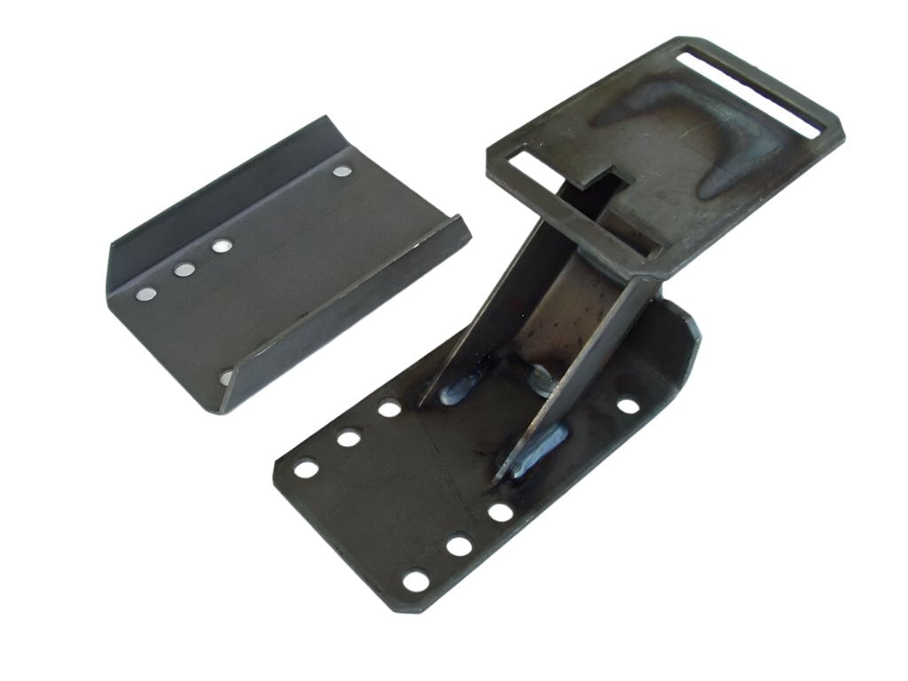 Heavy Duty Spare tire mount, Trailer RV Camper 6-8 Bolt Pattern Jeep Truck Wheel (STC-8 + ST BRACKET)