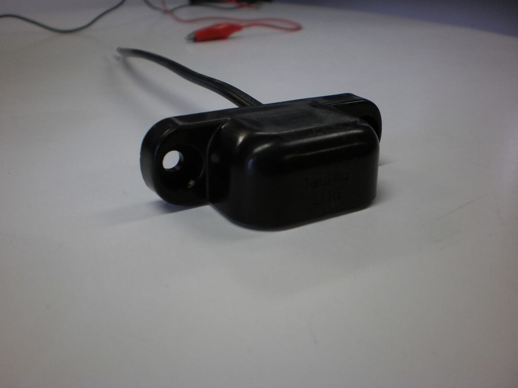 TecNiq LED License Plate Light Black Camper Trailer Map Step Short L11 USA (L11-WB00-1)