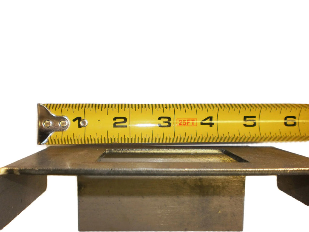 Pair Steel 4" Tail Brake Light Guard Square Box Trailer Truck Over 80" Weld On (LB-4-LOTOF2)