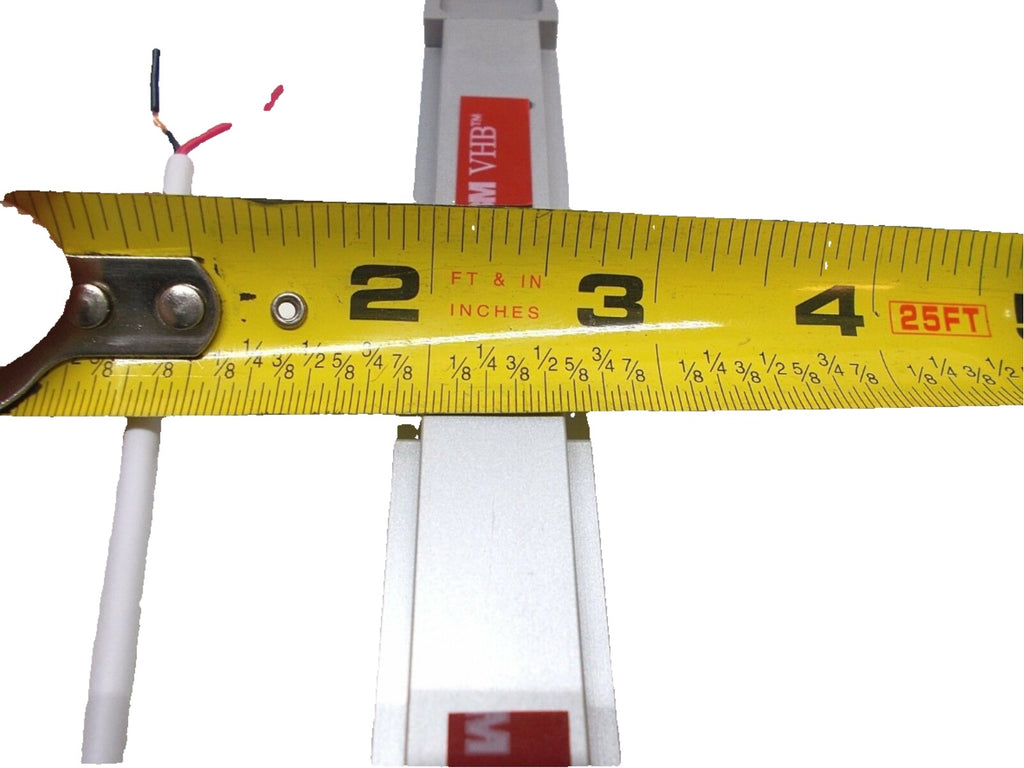 1-1/4" Low Profile Cargo Work 6" Lite Bar White Camper RV Trailer Truck Kaper II (L23-0169)