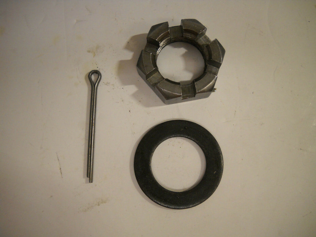 TWO Trailer Axle Spindle #42 6000# 7000# W/ Brake flange EZ Lube Hub Stub shaft  (SP25042FZ-2)