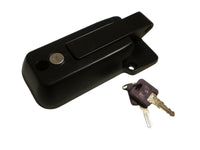 5 KEYED ALIKE Black Locking Cargo Trailer Cambar Door Latch Vise Lock Cam Bar (CBL-B-5X)