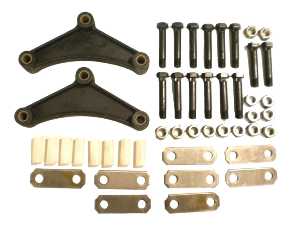 Tandem Axle Trailer Spring Suspension Rebuild Kit 7 to14000# Camper Repair Axel (SRK-TA-SB-LE)