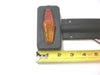 TWO - Diamond Red/Amber Fender Lights w/Brackets Trailer Camper Bargman  (DFL-A/R + TS180OFMB-LOTOF2)