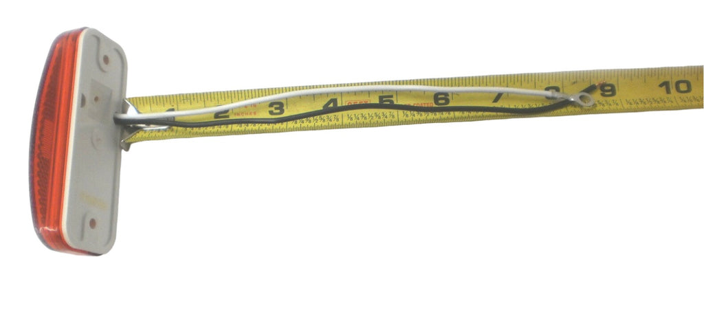 1.5"x4" Red Incandesant Clearance Marker Side Light Optronics RV Trailer Camper (MC-44RB)