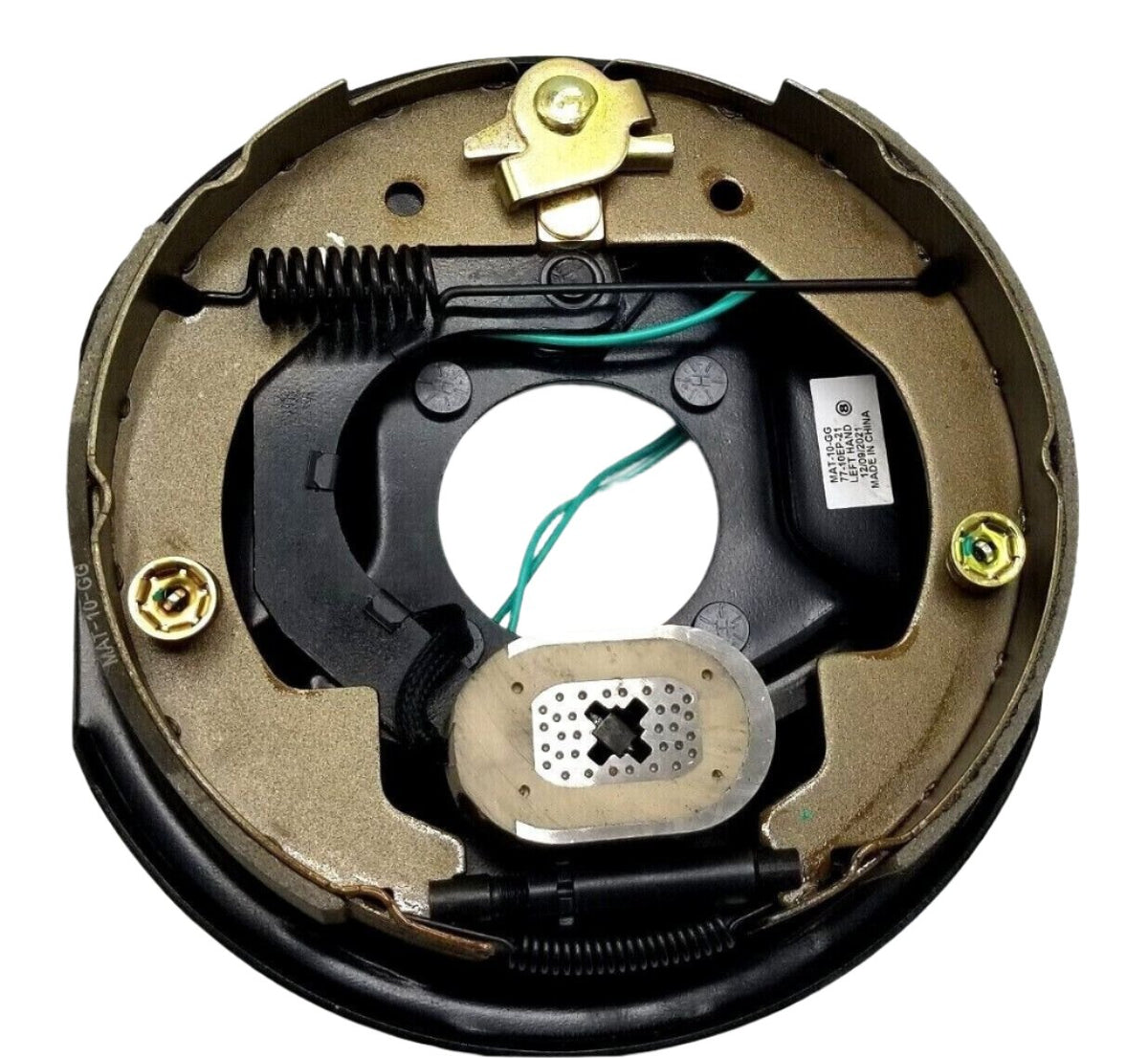 Left 10x2.25 Electric Brake w Parking Brake Fits Dexter K23-086-00 Trailer Axle (77-10EP-21)