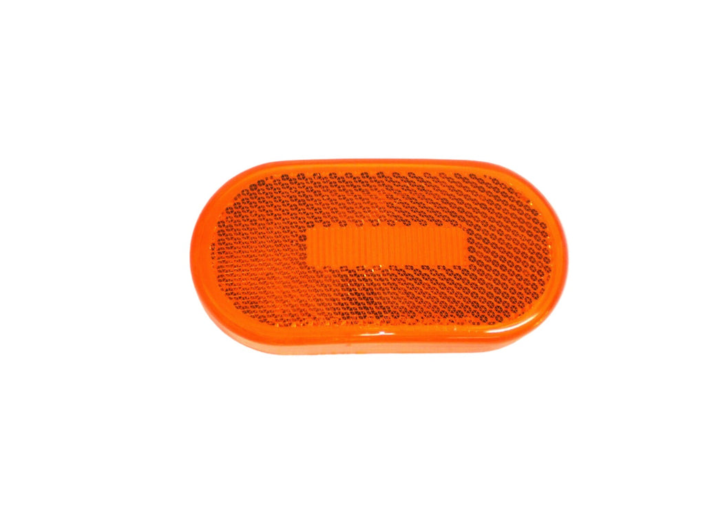 2" x 4" Amber 6 LED Oval Oblong Marker Clearance Light Trailer RV Camper  (MCL-31AB)