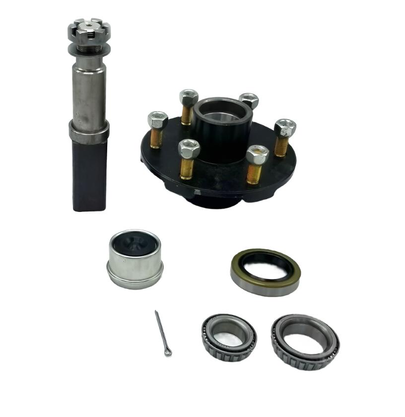 6 x 5.5" Replacement Idler Hub SQUARE Stub End Trailer Axle 3500# #84 (STUB-84-655-H-SQ)