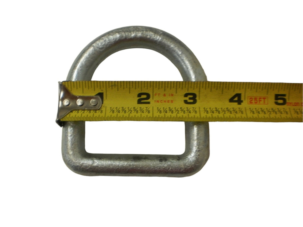 3/8" D Ring 5000# Weld On ATV Motorcycle Rope Tie Down Trailer Truck Car  (WR15)