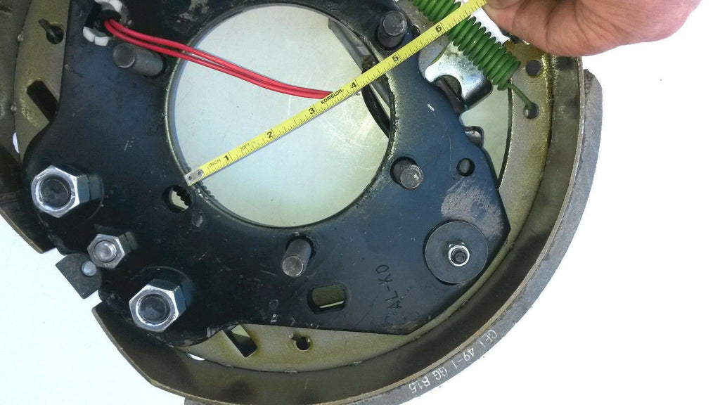 Pair of 12-1/4"x3-1/2 Backing Plate Brake K568255.2 K568255.1-2 ALKO Trailer 9K -12K Axle (K568255-KIT)