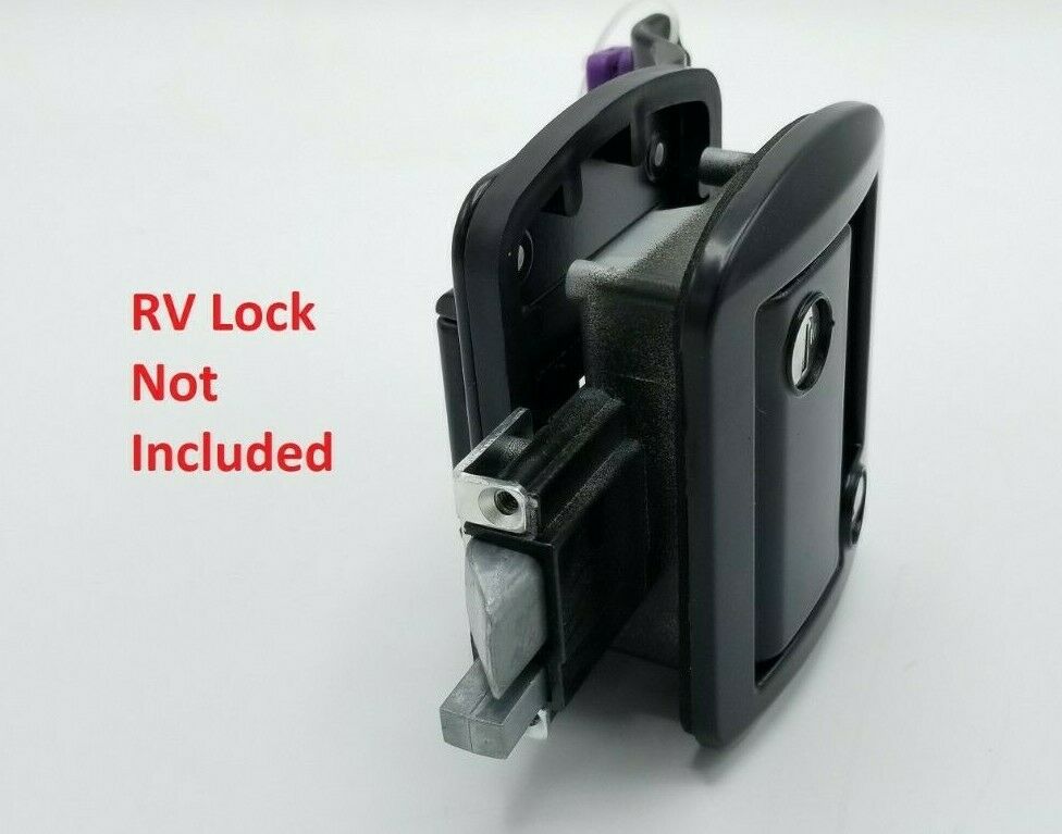 RV Door Lock Spacer 1/4" Black Plastic Trailer Camper RV  (TTL-SPACER-2006)