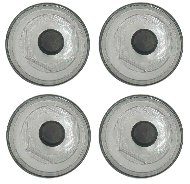 (4) Replacement Oil Caps 10KHD 12K&15K 4" threads Trailer Axle 21-36 Fits Dexter (OC-86510-16-LOTOF4)