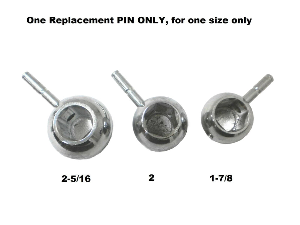 Replacement Lock Pin Only for Brophy Adapt A Hitch ball Trailer Convert 2-5/16" (RP03)