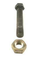 4 - Standard Shackle Bolts 9/16 x 3.5" w/Lock Nuts fits Dexter Trailer Axle  (91635B-KITX4)