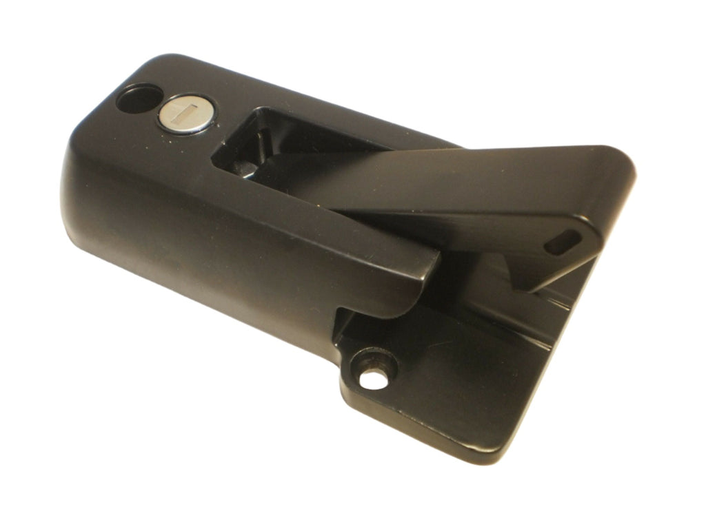 5 KEYED ALIKE Black Locking Cargo Trailer Cambar Door Latch Vise Lock Cam Bar (CBL-B-5X)
