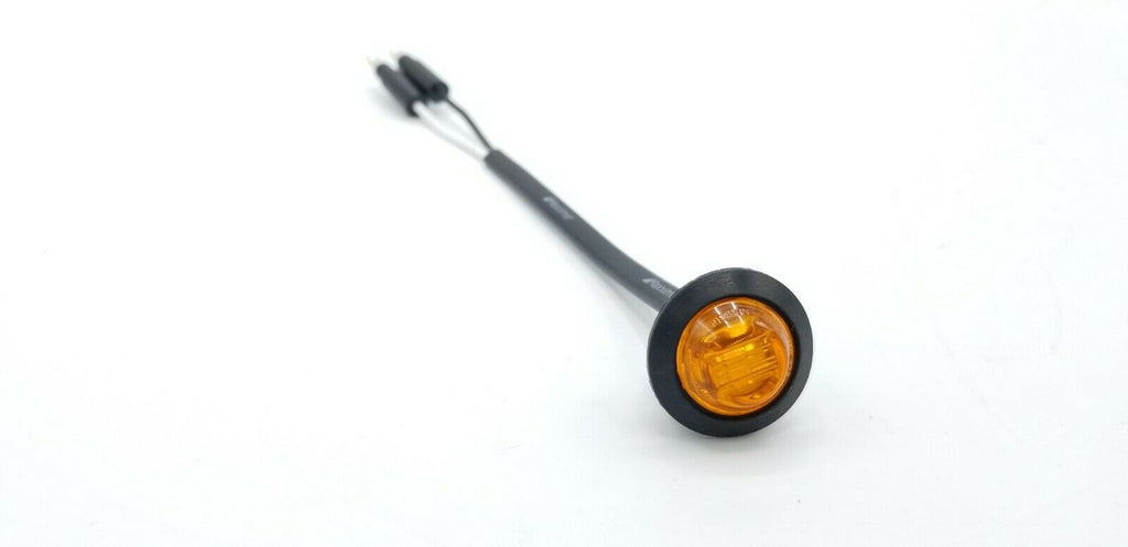 5 - Maxxima Light 3/4 Mini Amber 3 LED Clearance Marker Hot Spot Trailer (M09300Y-LOTOF5)