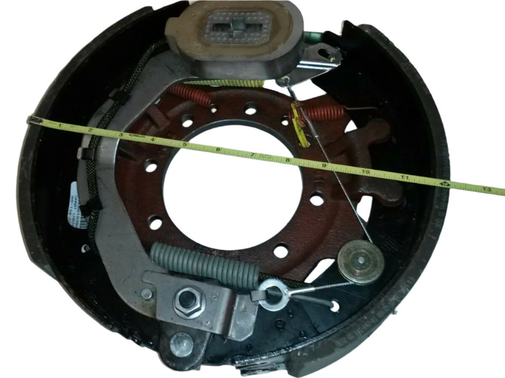 RIGHT- 12-1/4"x3-3/8 Genuine Dexter Electric Brake Backing Plate 10K GD Trailer (023-451-00)