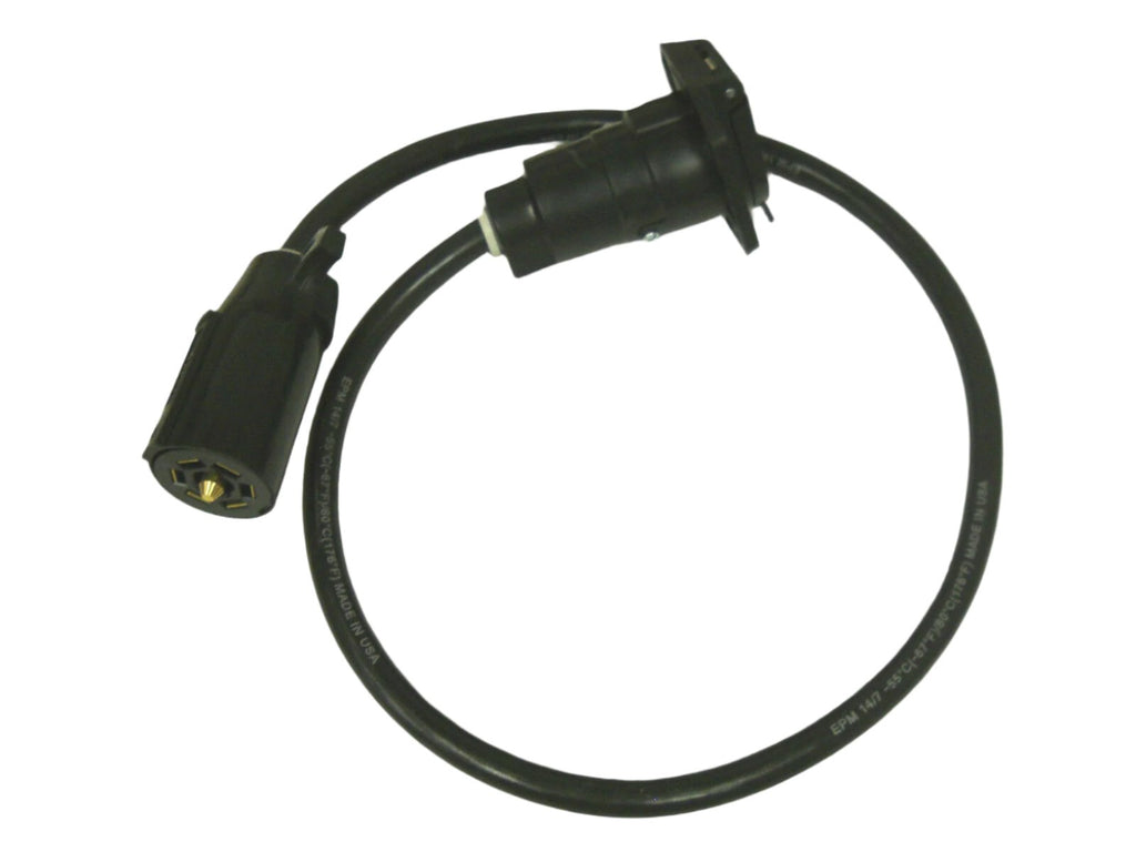 7 Way 5 Foot Extension Cord Trailer Camper RV Truck (EXT-7WAY-5FT)