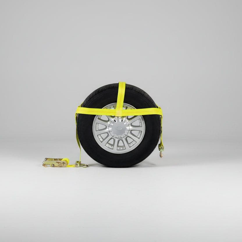 Cargo Control Tie Down Ratchet Straps with Swivel Hooks & Ratchets for E Track (WNTH24)