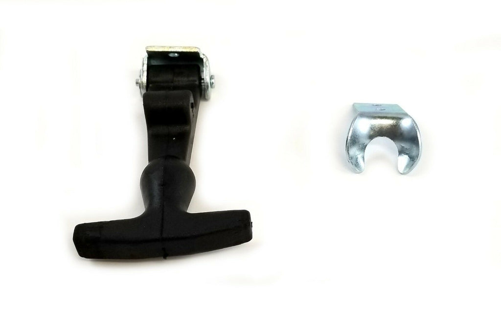 Rubber Hood Catch and Steel Bracket BOAT RV CAMPER (LWJ201A)