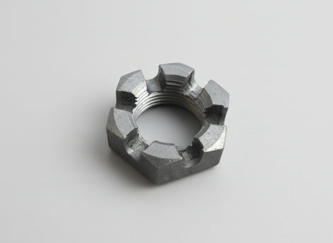 1-14 6-Slot Spindle Castle Nut for Dexter, AL-KO, Rockwell Trailer Axles