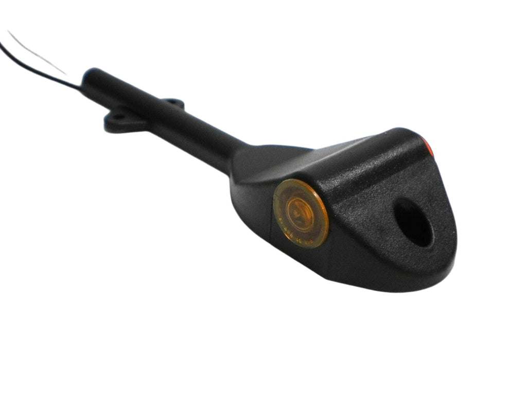 Drivers Left Low Profile LED Amber and Red Fender Marker Light Trailer Camper RV (J-52-FML)