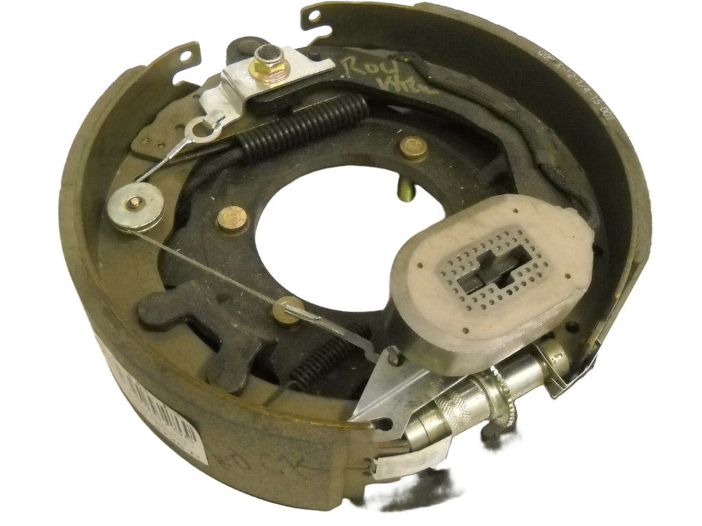 12-1/4" x 3-1/2" 10K Right Electric Backing Plate Trailer Brake Rockwell Quality (4738-R)