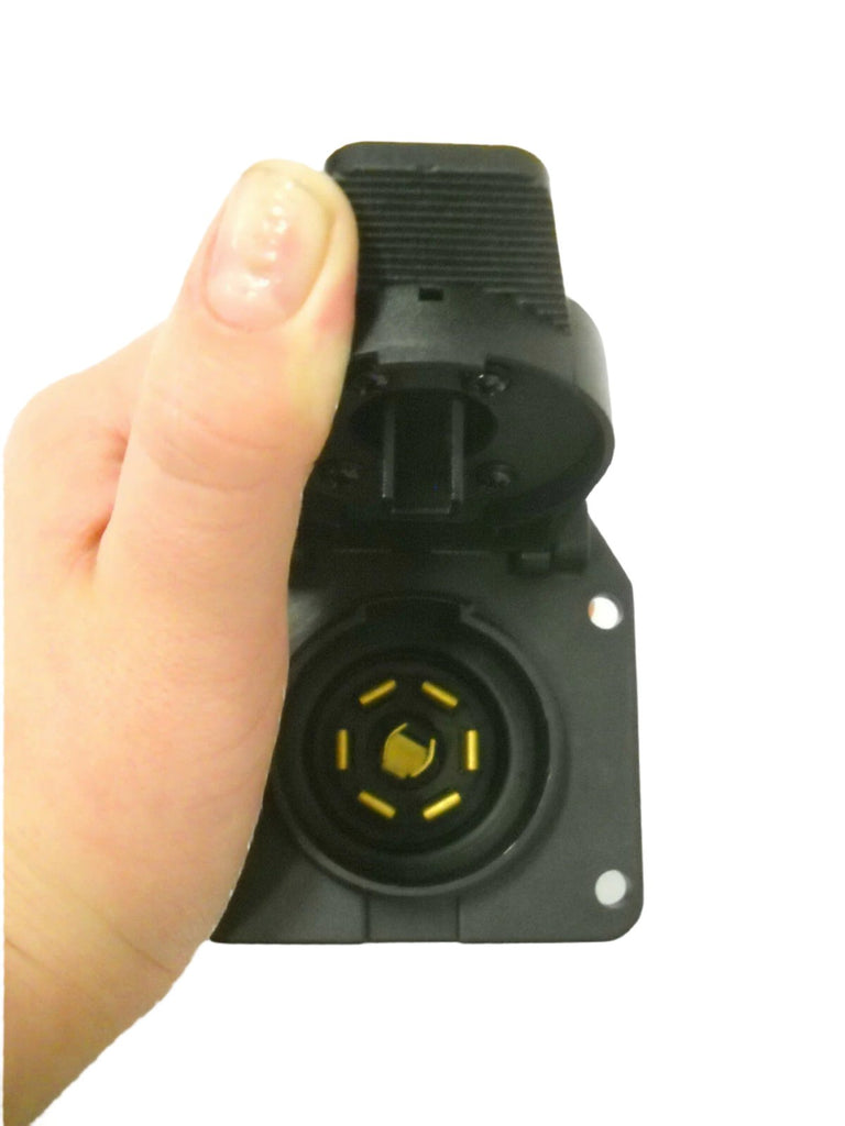 OEM 7 Way Plug With Reflector Truck End Trailer Camper RV (F7CU)