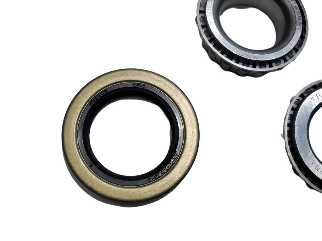 1- Genuine Dexter 5x4.5 Hub with 2000# Bearing Kit Replace Trailer Idler Axle (825905-KIT)