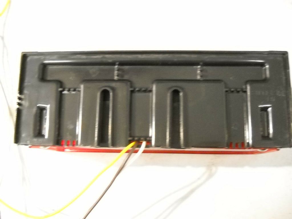 2- Red New Style LED Low Profile Boat ATV Trailer TailLight Snowmobile Brake 3x8 (J-75 + J-75L)